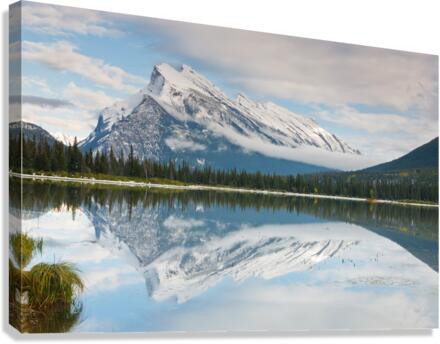 Mount Rundle Banff Alberta  Canvas Print