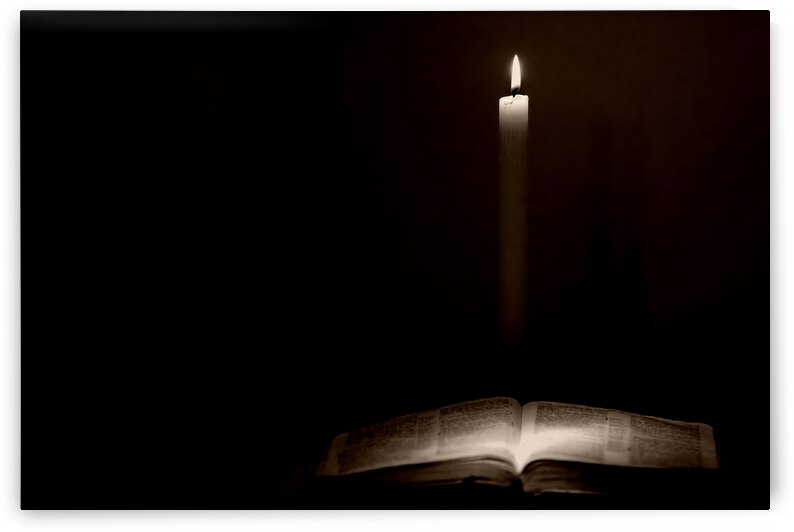 Bible  Candle by JesseLeonard