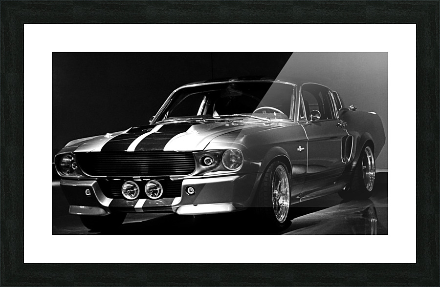 Ford shelby mustang  Framed Print Print