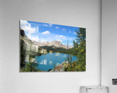 Skoki Lake B.C.  Impression acrylique