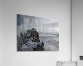 Mount Yumnuska Alberta  Impression acrylique