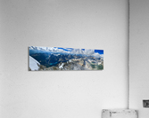 Temple Mountain Banff  Impression acrylique