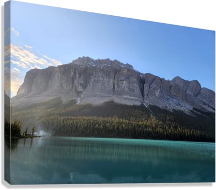 Maligne Lake B.C.  Impression sur toile